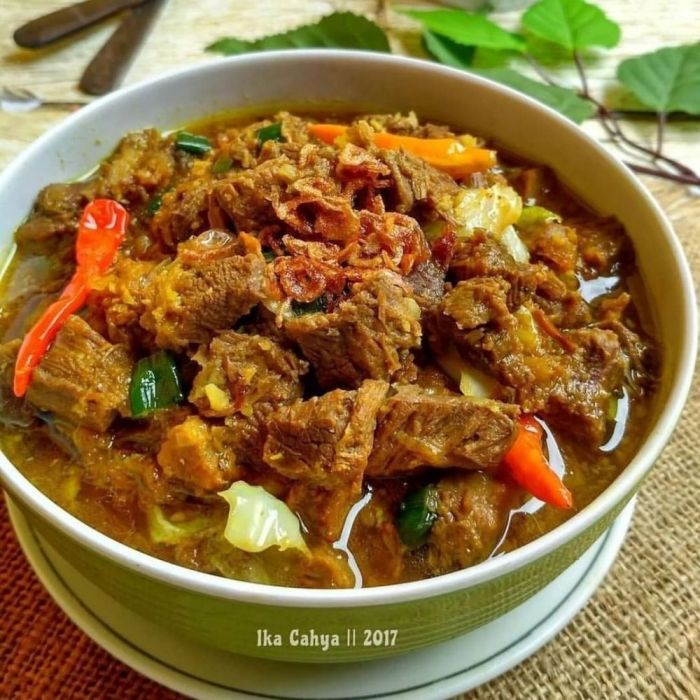 Sapi daging masakan tongseng resep berkuah enak brilio olahan dibuat masak menggugah selera mengenyangkan sehat memasak hari santan tanpa menit