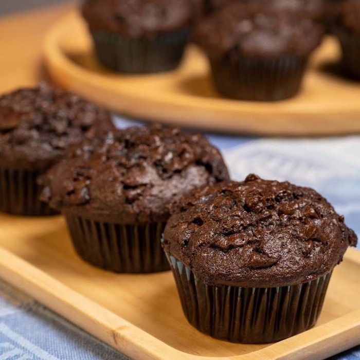 Muffin coklat resepi cawan cahaya hidupku