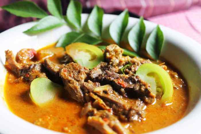 Resep gulai kambing