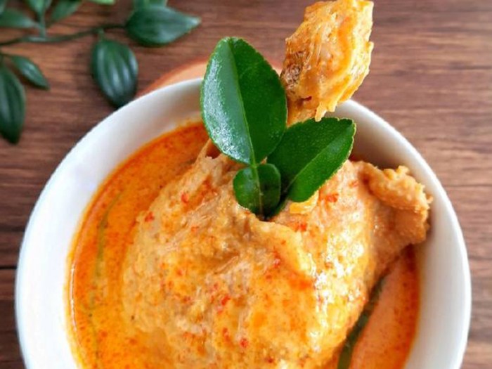 Ayam masak merah gulai resep resepi bumbu utara berbuka atjeh ekor koeta radja eid thegorbalsla masakan mudah kaw resipi cambuk