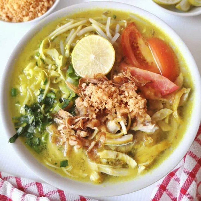 Resep soto ayam dan cara membuat soto ayam