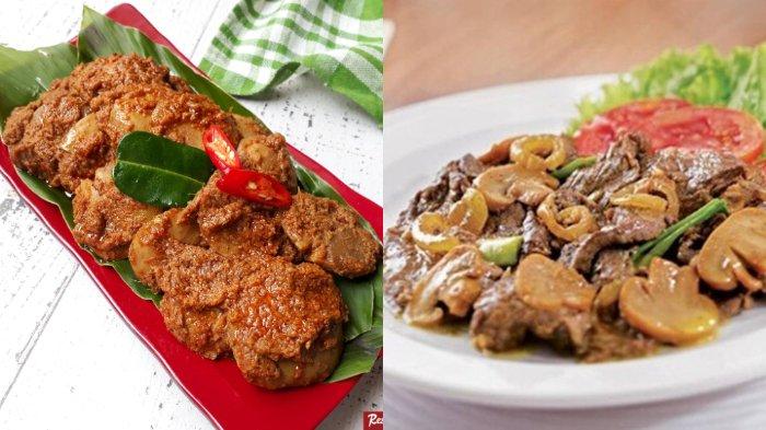 Rendang padang daging sapi masakan enak makanan resep memasak siena dapur indonesia randang rumahan tnol