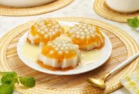 Puding nangka santan