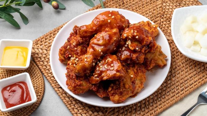 Spicy honey chicken