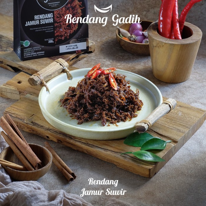 Rendang jamur