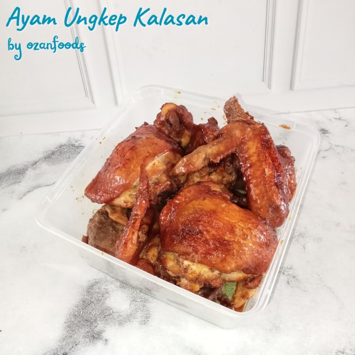 Ungkep ayam kalasan