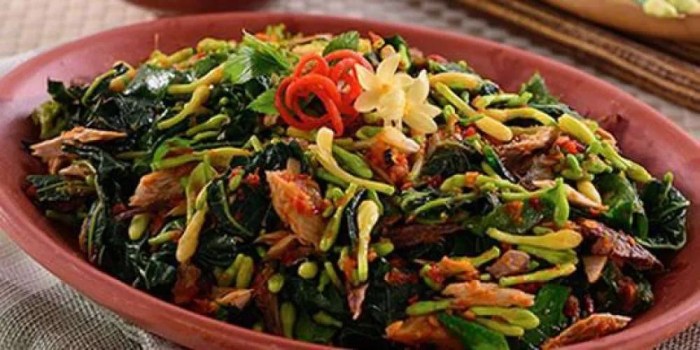 Sayur bunga pepaya