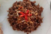 Suwir daging pedas