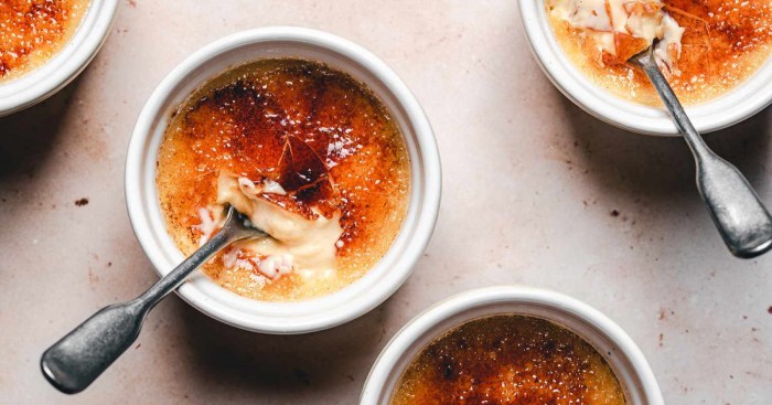 Creme brulee kelapa