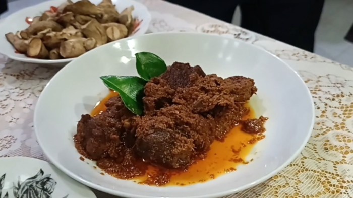 Rendang jamur