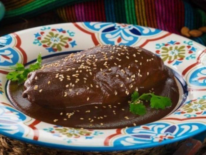 Mole chicken poblano pork burritos spicy reviews pillsbury recipe