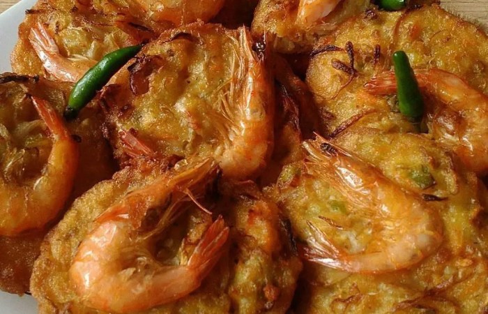 Bakwan udang misoa