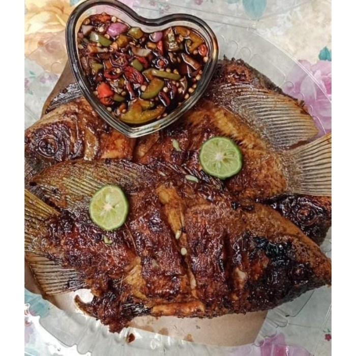 Ikan bakar seruit