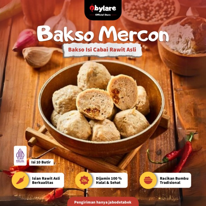 Bakwan ubi mercon