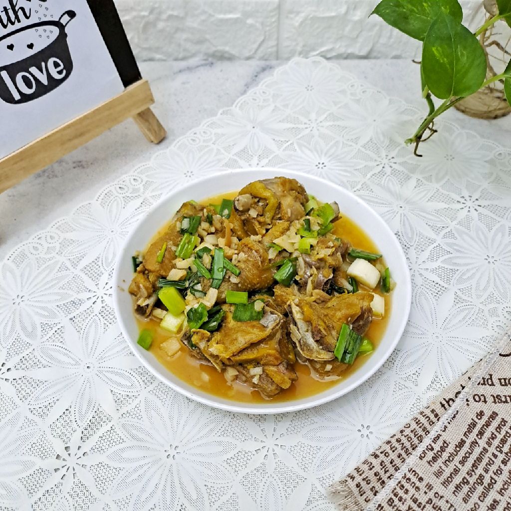 Ayam creamy saus bawang putih