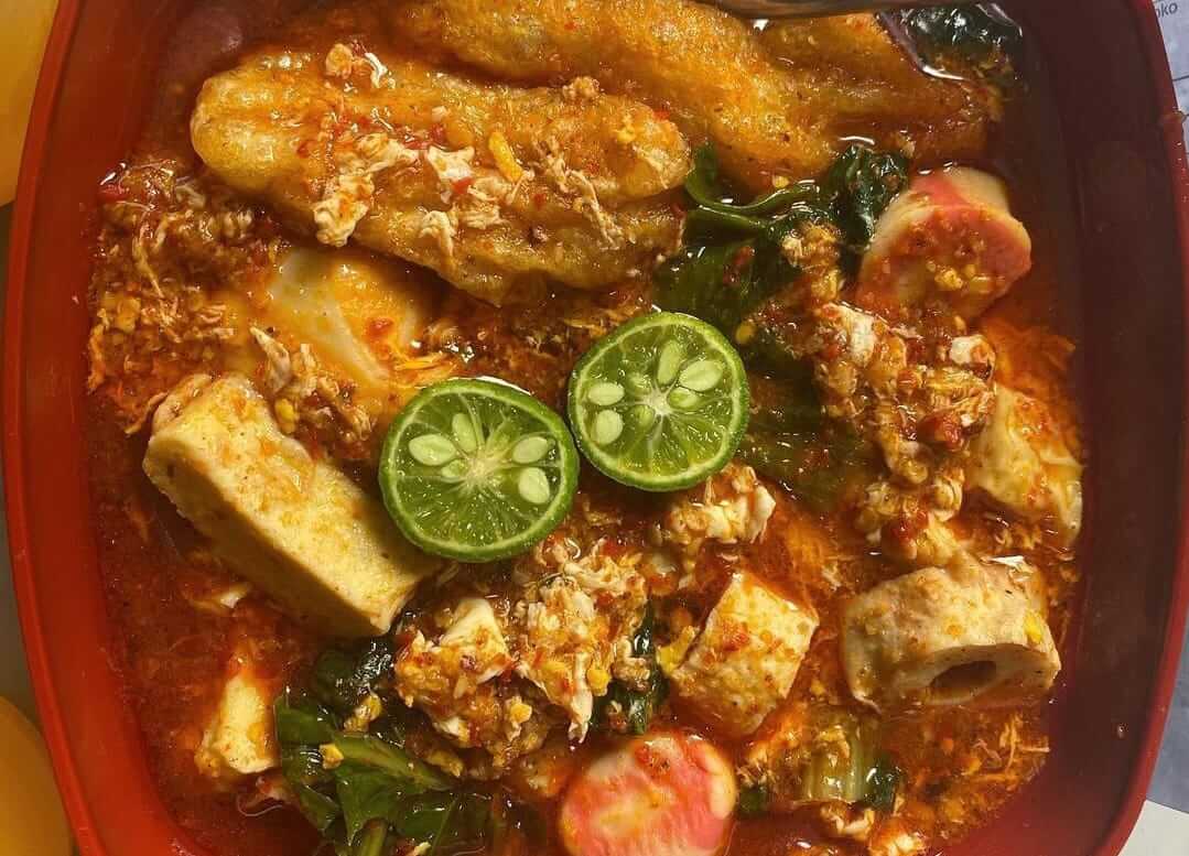 Seblak ceker pedas kuah resep