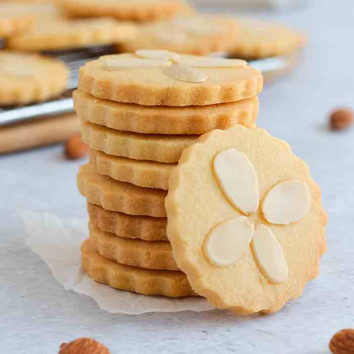 Shortbread almond keju ala