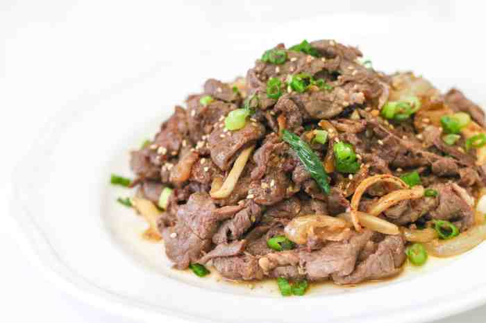 Daging bulgogi korea