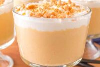 Butterscotch pudding