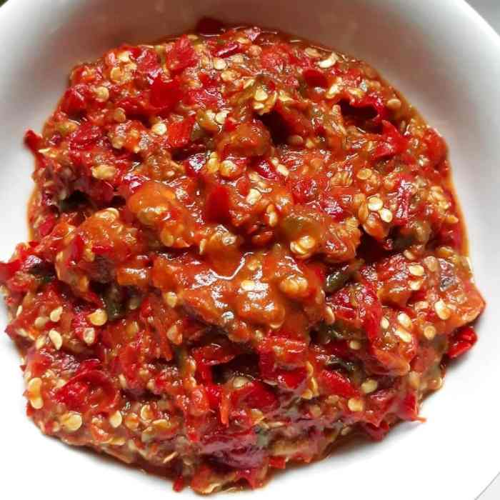 Sambal terasi membuat abis khas nendang evi kaskus