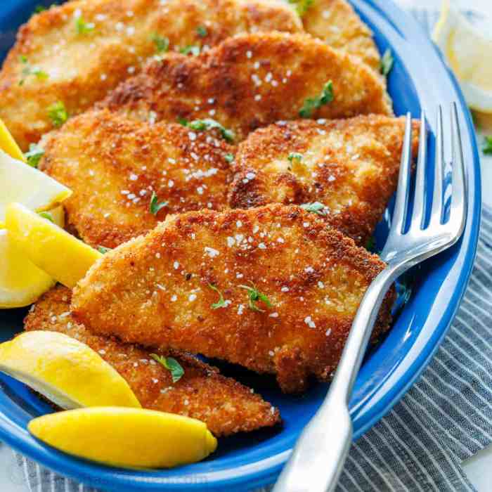 Chicken schnitzel