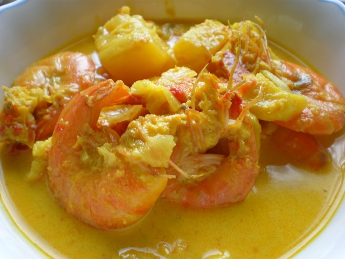 Kari udang ala