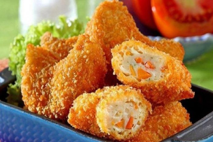 Nugget tahu sayur