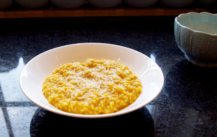 Risotto saffron