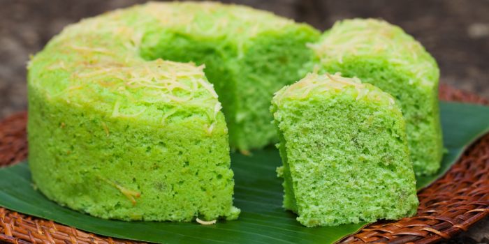 Kukus bolu pandan resep warna lembut ribet cantik bakery edit