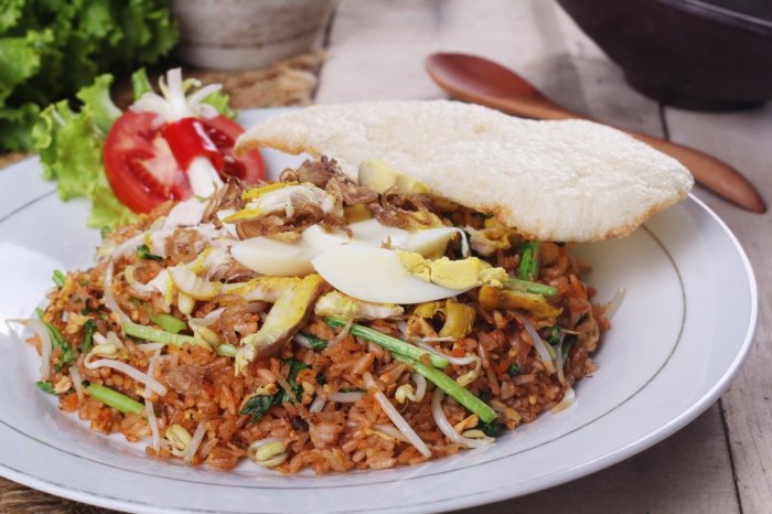 Goreng nasi jawa khas mawut sego bojonegoro