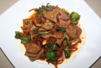 Sapi daging jahe resep