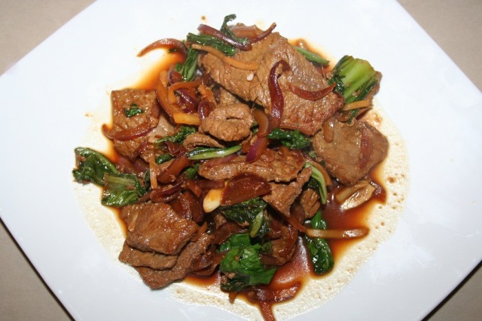 Sapi daging jahe resep