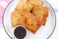 Martabak tahu resep praktis dibuat gurih