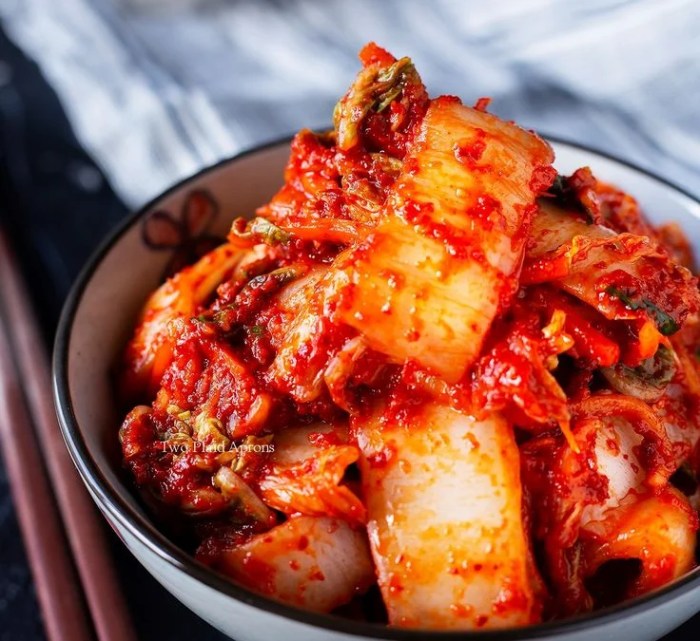 Kimchi pedas ala bontabur