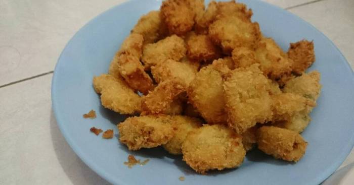 Nugget tahu sayur