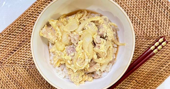 Oyakodon ayam telur ala jepang