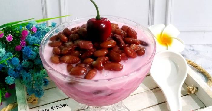 Merah kacang resep resepkoki santan segar kelapa minuman 1603 sajian