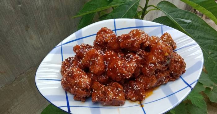 Ayam madu resep wijen mantap spesial