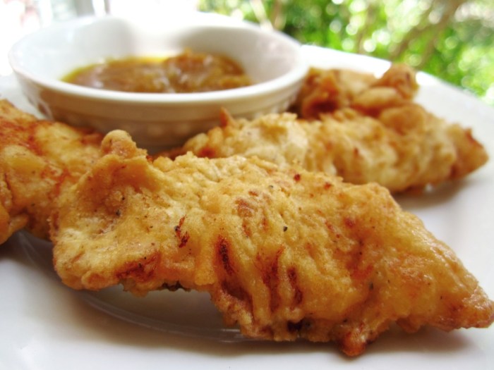 Crispy chicken finger ala tepung bumbu