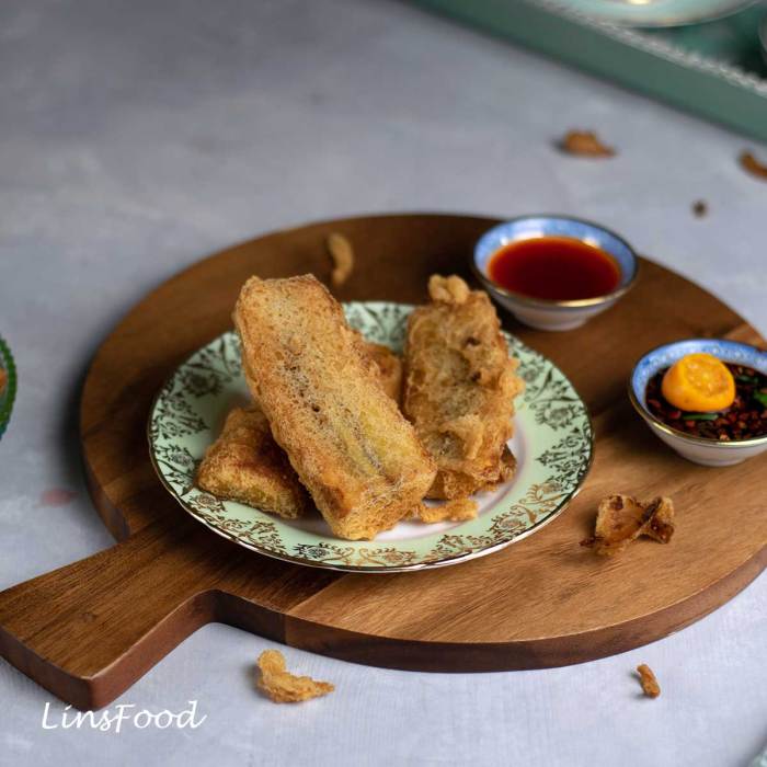 Pisang goreng salted caramel