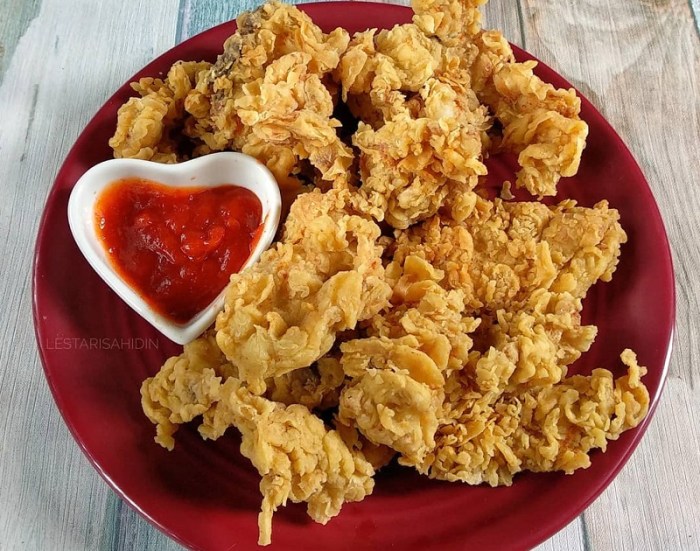 Tepung bumbu ayam goreng renyah