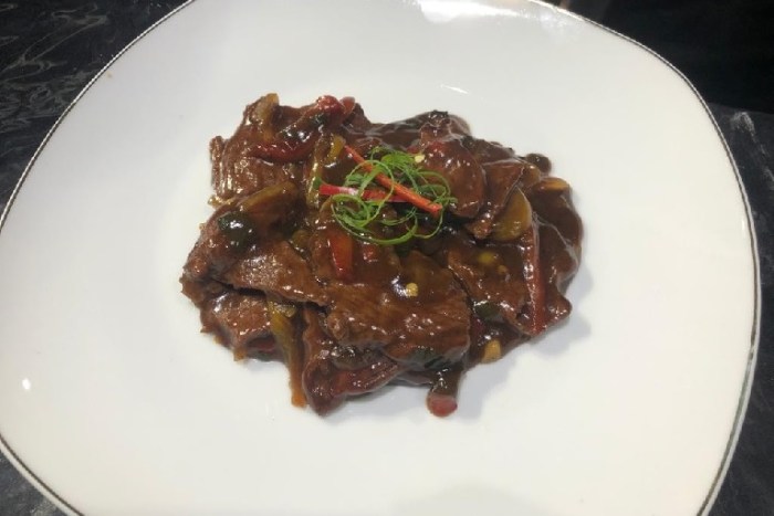 Daging krispi mongolia