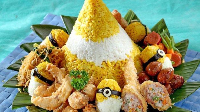 Tumpeng mini dirgahayu