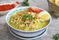 Soto ayam santan ala