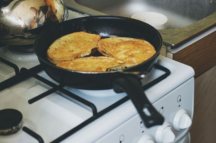 Roti tawar goreng ragout