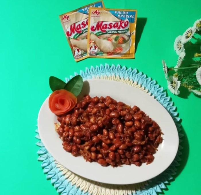 Sambel krecek teri kacang