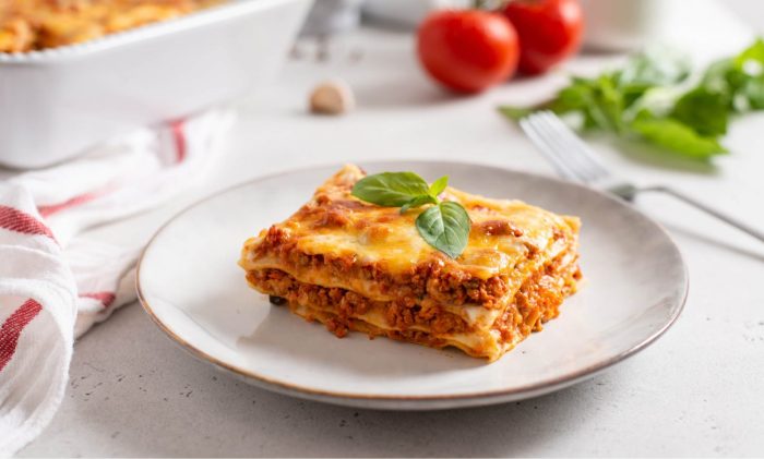 Lasagna bayam