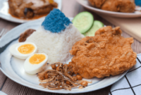 Nasi lemak makan ch