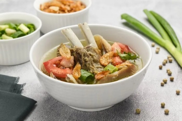 Daging resep sup sapi sop kambing betawi soto bening cara khas membuat iga kaki digoreng sahur tanpa enak dan masakan