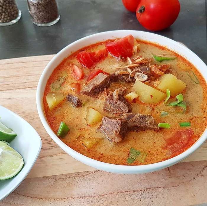 Soto betawi resep dibuat sederhana mudah enak